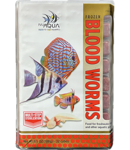 Nu Aqua For Bloodworms 32Cube 100g