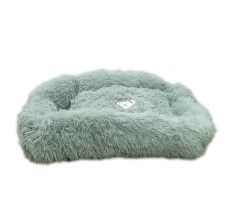 Grizzly Square Bed Gray - 66 x 56 x 18cm - Medium