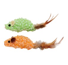Wild Catz Sheepy Mice Cat Toy - 13cm (Pack of 2)