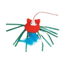 Wild Catz Mr Spider Catnip Cat Toy - 16 x 24cm, 10g