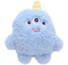 Wild Catz Monsterz Catnip Cat Toy - 9 x 9.5cm Multicolors - 1Pc