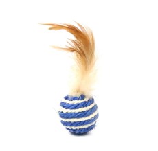 Wild Catz Rowdy Balls Sisal, Feature Cat Toy - Multicolors - 1pc