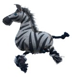 Nutrapet Zebra Dog Toy