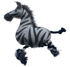 Nutrapet Zebra Dog Toy