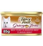 Purina Fancy Feast Gravy Lover Cat Wet Food Beef 85g