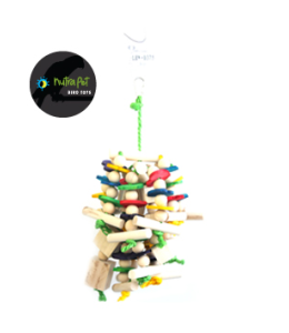 Nutrapet Hanging Bird Toy Lbw-0375 14*18 Cms