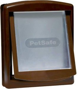 PetSafe Original 2 Way Small Pet Door - Brown