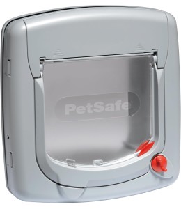 PetSafe 4 Way Locking Deluxe Cat Flap - Grey