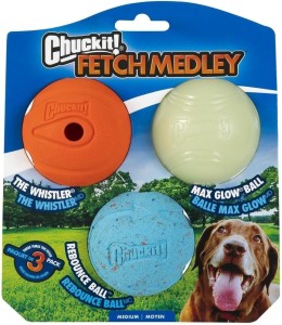 Petmate Chuckit Fetch Medley Medium - 3 - Pack