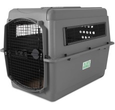 PETMATE SKY KENNEL VAULT DOOR 40" 70-90lbs ~ GRAY (IATA APPROVED)
