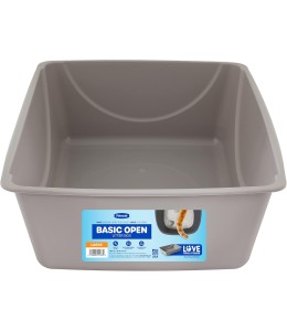 Petmate Litter Pan Large ~ Mouse Gray