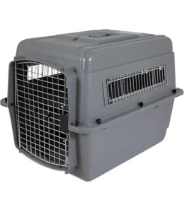 PETMATE SKY KENNEL 28" 25-30lbs ~ GRAY (IATA APPROVED)