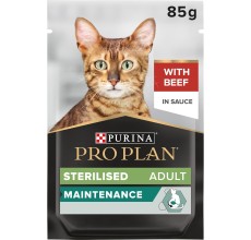 Purina Pro Plan Sterilised Cat Gig Beef 85G