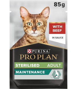 Purina Pro Plan Sterilised Cat Gig Beef 85G