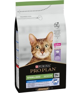 Purina Pro Plan Sterlised Senior Cat Turkey 1.5Kg