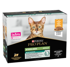 Purina Pro Plan Nutri Savour Chicken In Gravy Sterilised Cat Food Pouch - 85 G - Pack Of 12