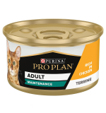 Purina Pro Plan Adult Maintenance, Wet Cat Food, Terrine rich in Chicken 85g