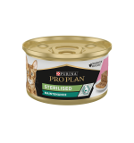Purina Pro Plan Adult Sterilised Maintenance, Wet Cat Food, Terrine with Salmon and Tuna 85g