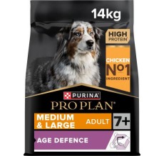 Purina Pro Plan Medium Large Adult 7+ Dog Chicken 14Kg