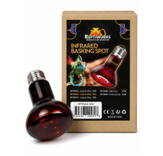 Reptiworks Infrared Basking Spot 50W6.3X6.3X10Cm / 2.5"X2.5"X4"