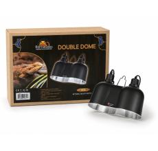 Reptiworks Double Dome Max.150W×228.6X13.7X20.7Cm / 11.2"X5.4"X8.1"