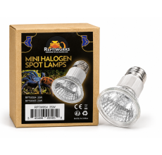 Reptiworks Mini Halogen Spot Lamps 35W5X5X7Cm / 2"X2"X2.7"