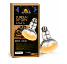 Reptiworks Supesun Uvb/Uva Lamps-160W12.5X12.5X16Cm / 4.9"X4.9"X4.7"