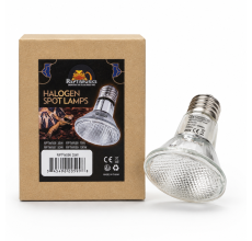 Reptiworks Halogen Spot Lamps 50W6.3X6.3X8.2Cm / 2.5"X2.5"X3.2"