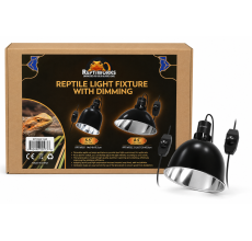 Reptiworks Reptile Light Fixture With Dimming 8.5" Max.150W21.5X21.5X16.5Cm / 8.5"X8.5"X6.5"