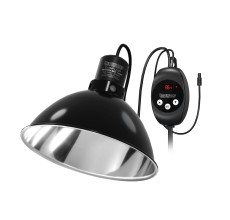 Reptiworks Reptile Light Fixture With Dimming Thermostat 8.5" Max.150W21.5X21.5X16.5Cm / 8.5"X8.5"X6.5"
