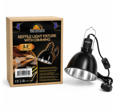 Reptiworks Reptile Light Fixture With Dimming 5.5" Max.100W14X14X19.5Cm / 5.5"X5.5"X7.6"