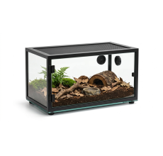 Reptiworks Mini Reptile Habitat-Black 50.8X30.5X25.4Cm With Cable Pass