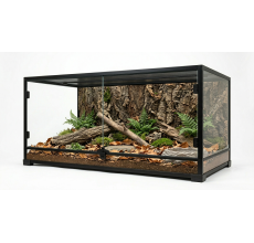 Reptiworks Reptile Glass Terrarium-Hinge Double Doors90*45*45Cm