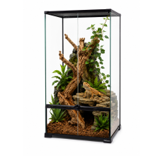 Reptiworks Reptile Glass Terrarium-Hinge Double Doors60*45*90Cm