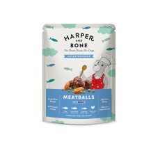 Harper & Bone Dog Meatballs Ocean Wonders, Tuna, White Fish, Salmon and Chicken 300g