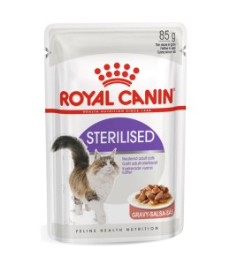 Royal Canin Feline Health Nutrition Sterilised Gravy (WET FOOD - Pouches)