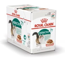 Royal Canin Feline Health Nutrition Instinctive +7 Gravy (WET FOOD - Pouches) Pack of 12