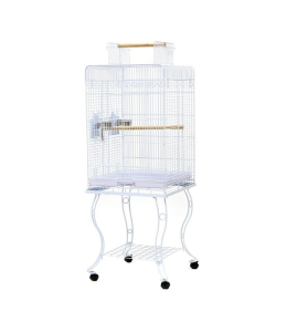 Dayang Bird Cage (A80) - 53.5 x 53.5 x 133.5cm-White