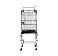 Dayang Bird Cage (A80) - 53.5 x 53.5 x 133.5cm-Black