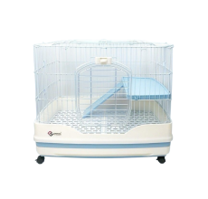 Dayang Rabbit & Small Animal Cage (R61) - 82.5X55X67.5cm-Blue
