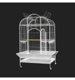 Dayang Bird Cage (A24) - 131.5 x 102 x 185cm[Dimension - 131.5 x 102 x 185cm]-White