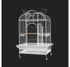Dayang Bird Cage (A24) - 131.5 x 102 x 185cm[Dimension - 131.5 x 102 x 185cm]-White
