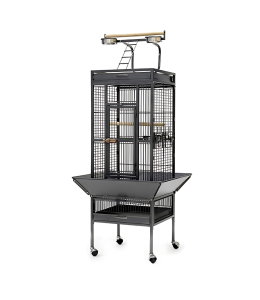Dayang Bird Cage (A10) - 67 x 67 x 156cm-Black