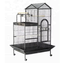 Dayang Bird Cage (A17) - 114 x 91 x 160cm-Black