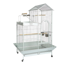 Dayang Bird Cage (A17) - 114 x 91 x 160cm-White