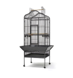Dayang Bird Cage (A14) - 82.5 x 77.5 x 156cm-Black