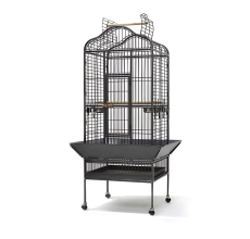 Dayang Bird Cage (A14) - 82.5 x 77.5 x 156cm-Black