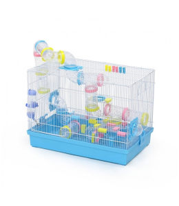 Dayang Hamster Cage (MO600) - 51 x 31.5 x 37.5cm-Assorted Colors