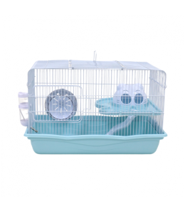 Dayang Hamster Cage(BC-M0301) 55x34x36cm, Assorted Colors (Only Sold By Box Of 6 Pcs)