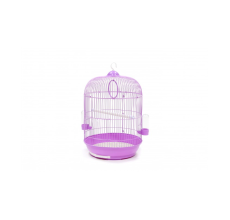 Dayang Bird Cage - A309 (Round) - 33 x 33 x 53cm[Color - White, Dimension - 33 x 33 x 53cm]